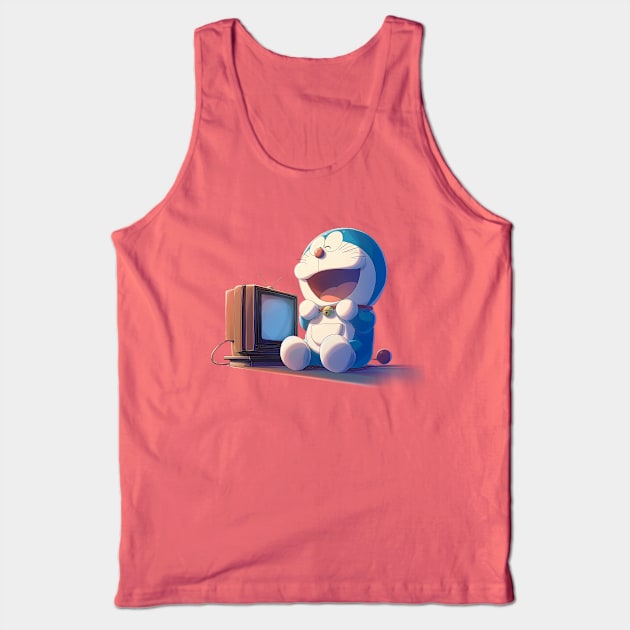 DORAEMON TV Tank Top by Drank